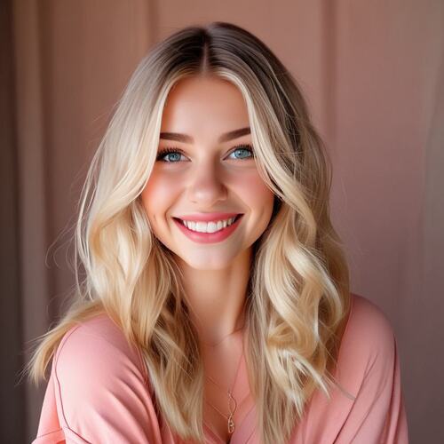 Sun-kissed ash blonde hair