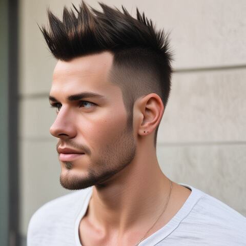 Slicked-Back Undercut Style