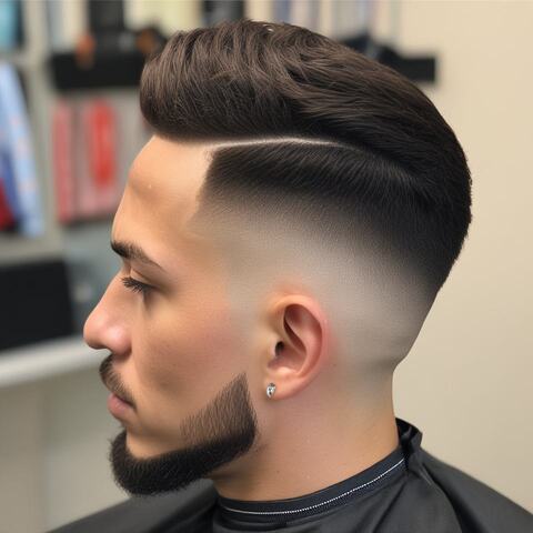 Burst Fade Look