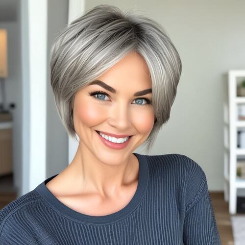 Sleek Tapered Pixie Bob