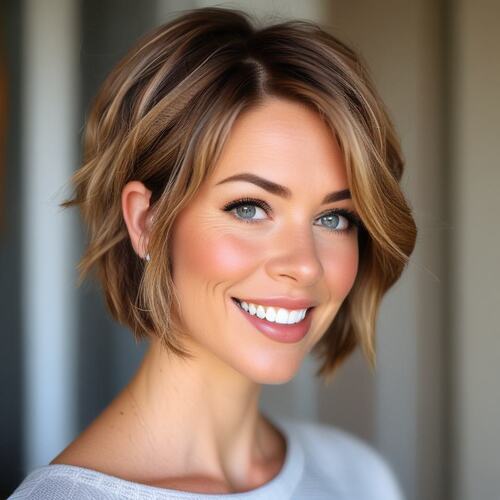 Short Textured Bob