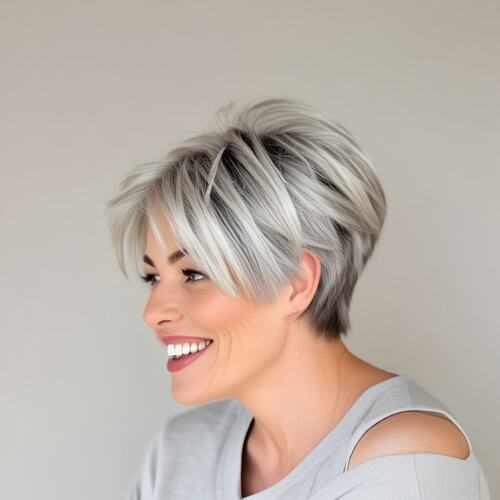 Stacked Pixie Bob with Framing Layers