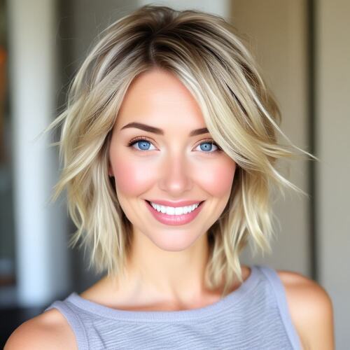 Layered Long Bob