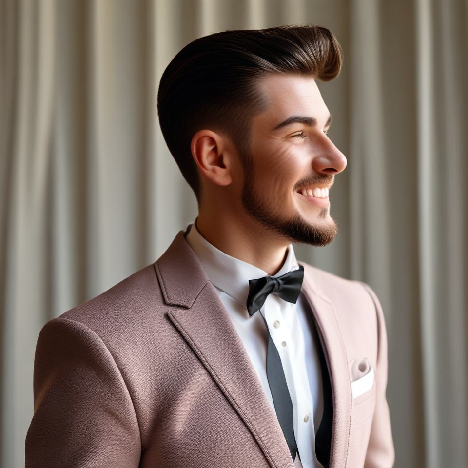 Low Fade Pompadour