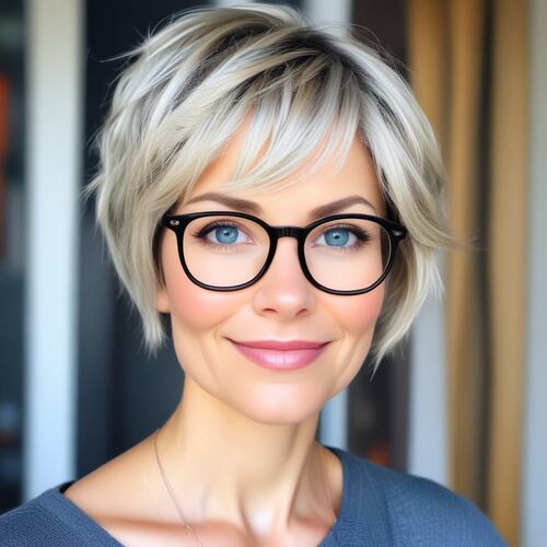 Soft Layered Pixie Bob