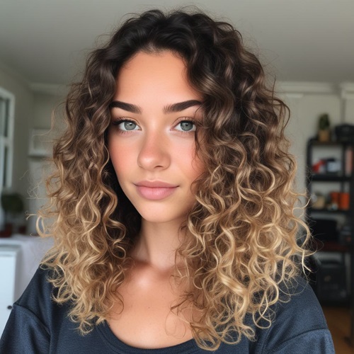 Medium Haircuts For Curly Hair