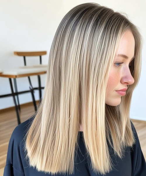 Medium Haircuts For Straight Hair